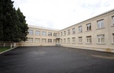 Azerbaijani President and his spouse inspects reconstruction of school No92 in Gala district